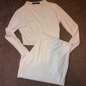 Naked wardrobe skirt set